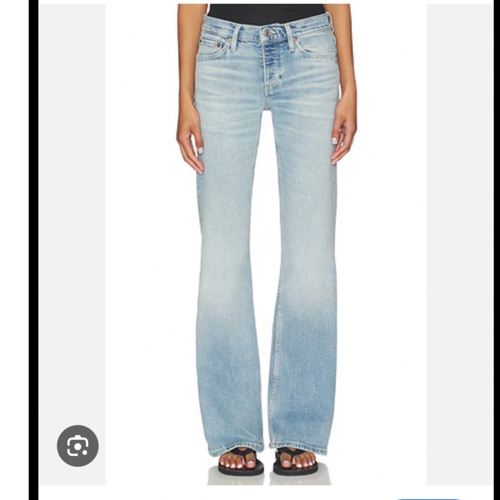 MOTHER Mellow Drama Flare Jeans Size 27 High Rise boho festival layered chic